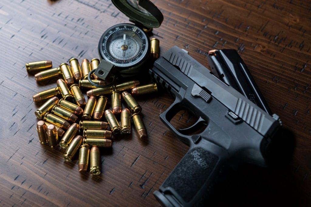 Glock for sale Glock for sale Semi Automatic Pistol With Gold and Silver Round Coins